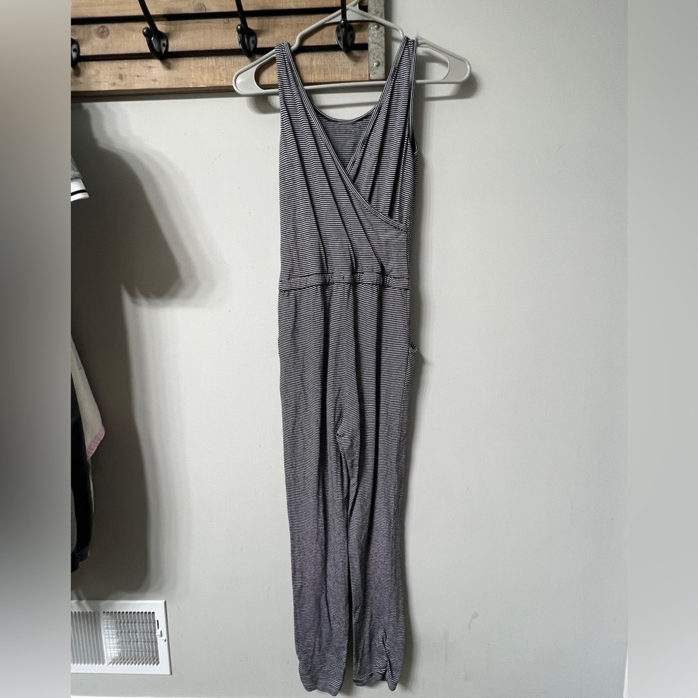 Stripped Jumpsuit